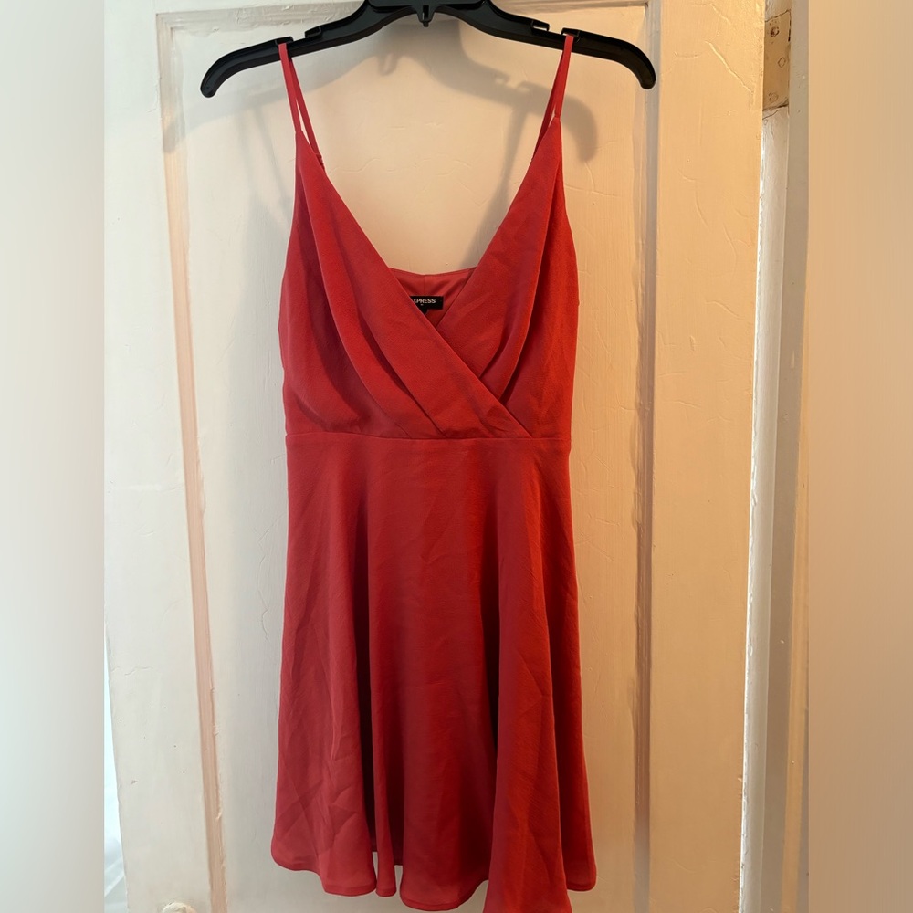 Express Coral Pink Dress